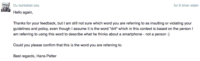 Facebook-drit-banneord-purring