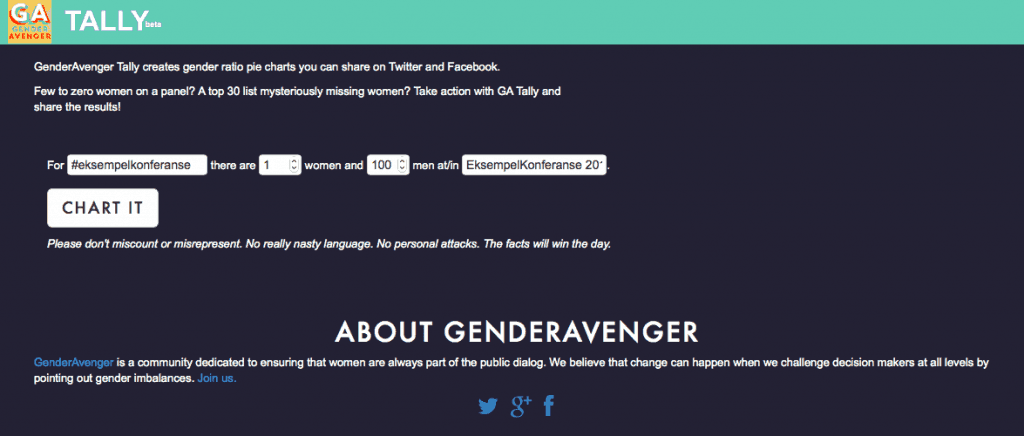 GenderAvenger-startside